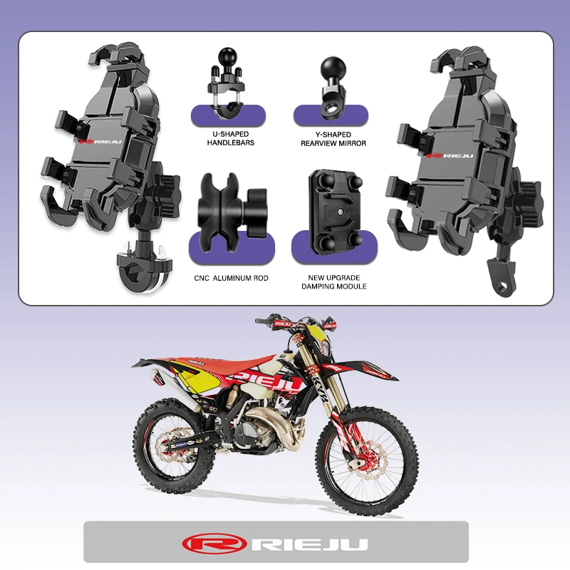 

For RIEJU AVENTURA 500 500I 125 Aventura 125 500 High-Grade Mobile Phone Holder GPS Stand Bracket Motorcycle Accessories