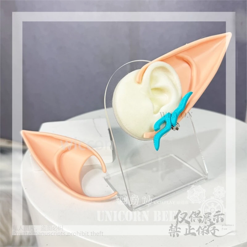 【MoeMimic】 Honkai Star Rail Dan Heng Imbibitor Lunae Dragon Horns Headpiece Cosplay Wig Anime Game Wearable Prop Halloween Cos