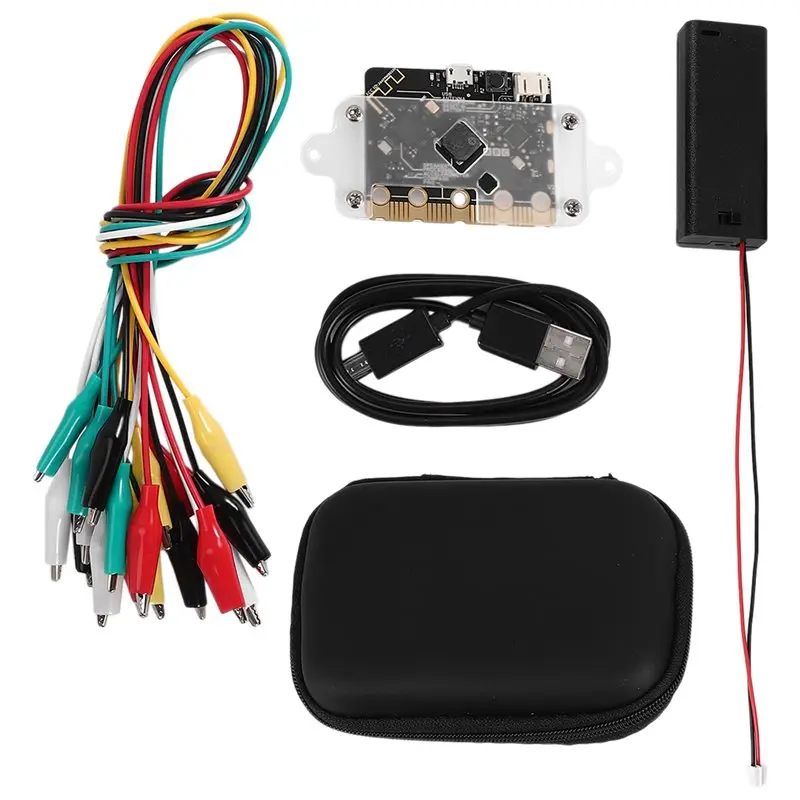 DT51 BBC Micro:Bit V2.2 Development Board Kit with Built-in Speaker Microphone, Support Python Programming for STEM
