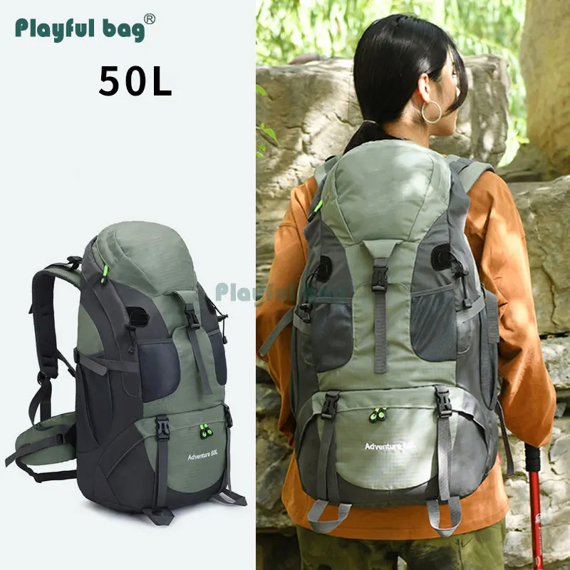 Mochila táctica impermeable – Gran capacidad para montaña y senderismo