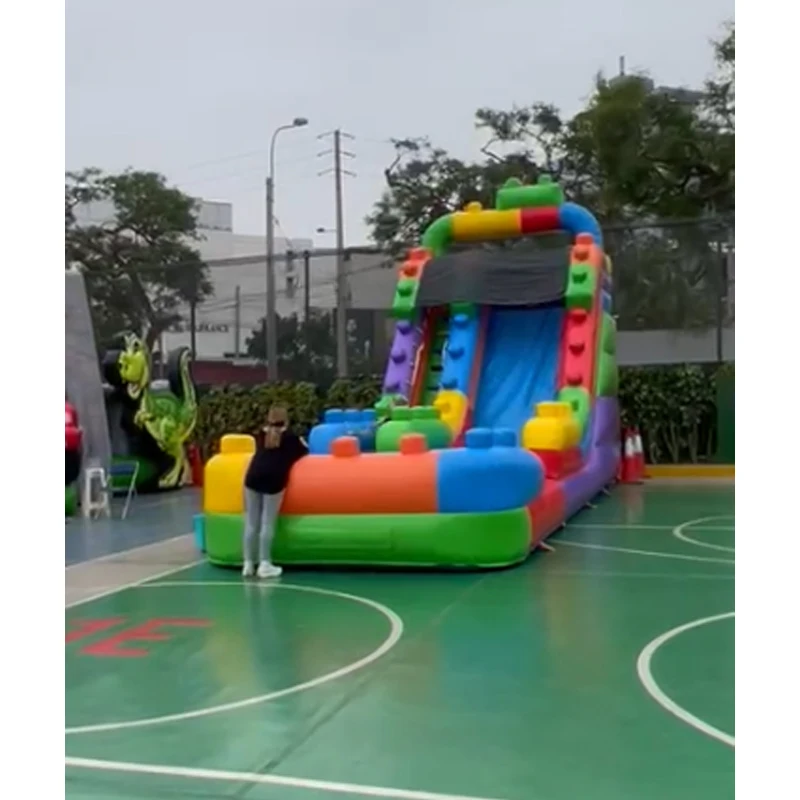 Giant Inflatable Slide Popular Design Colorful Slide For Kids