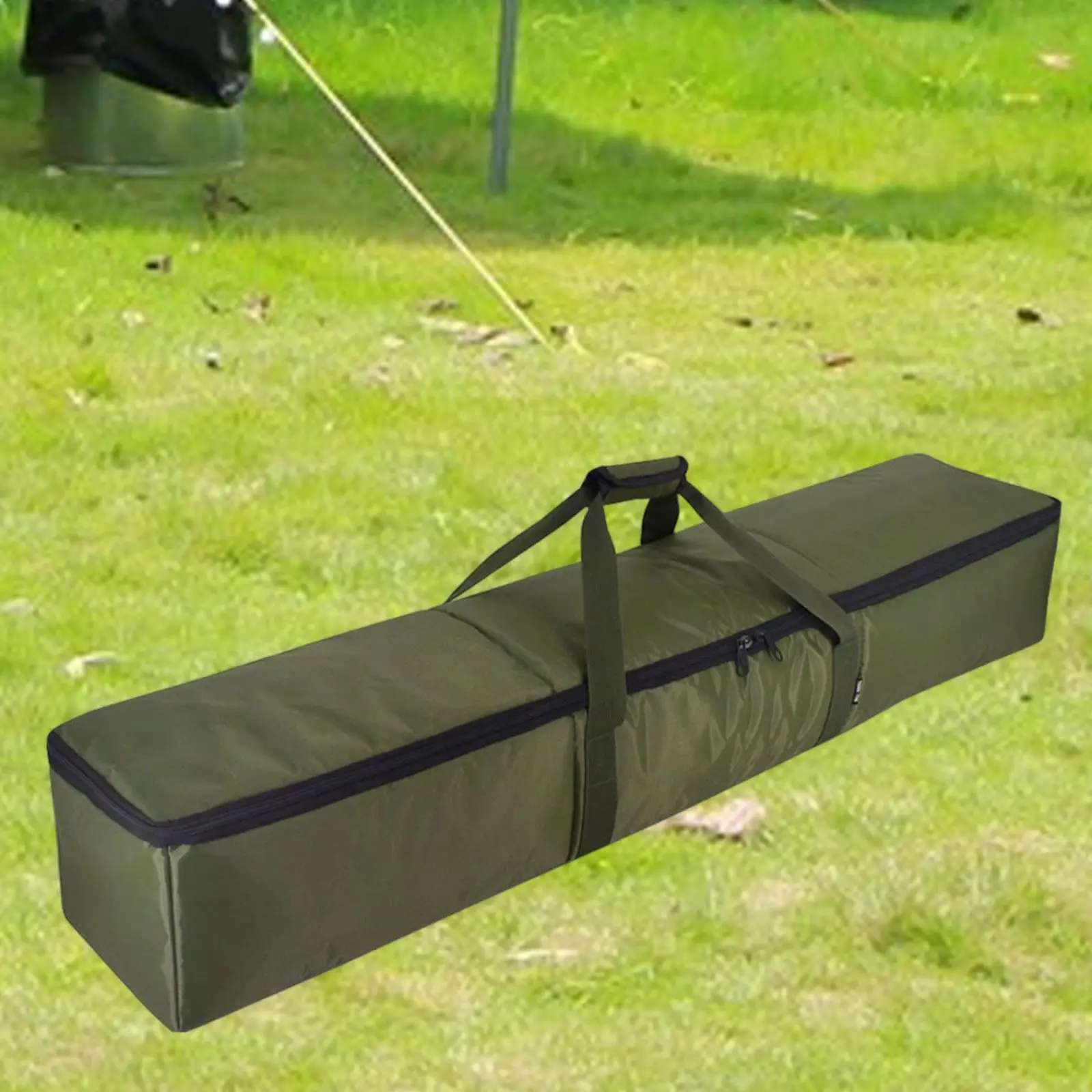 Outdoor Hammock Stand Handbag Foldable Hanging Chair Storage Bag with Comfortable Handles Zippered Duffel Bag for Yard Hiking view 3