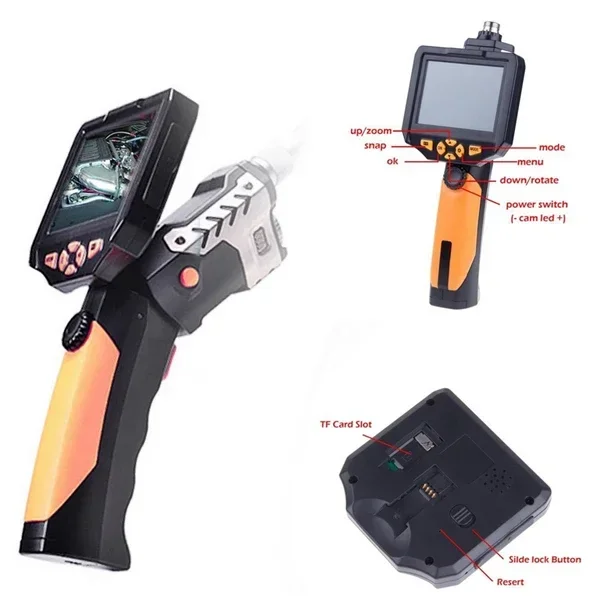 2M IR Snake Inspection security camera supplier  borehole camera inspection  drain pipe