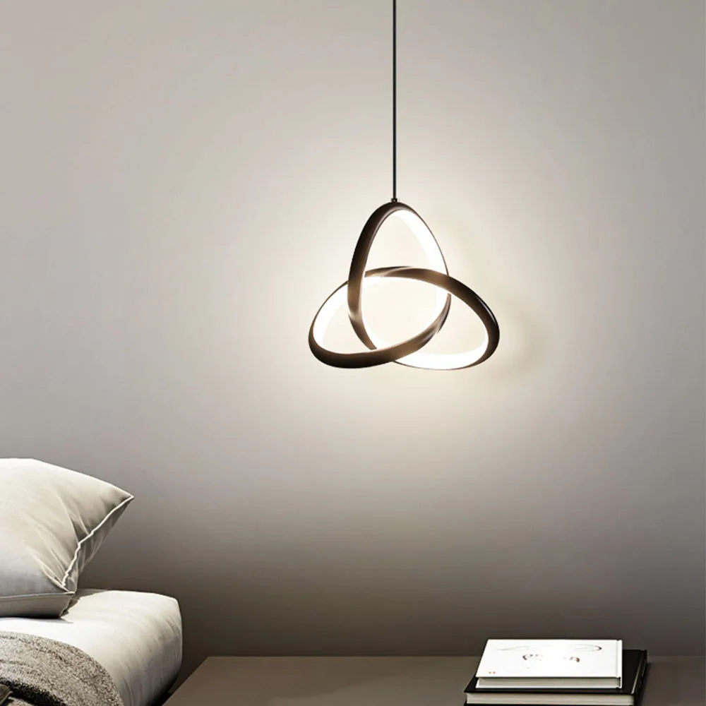 Personalized and Creative Clover Restaurant Pendant Light Nordic Modern and Minimalist Restaurant Hotel Art Bar LEDCeiling Light image 3