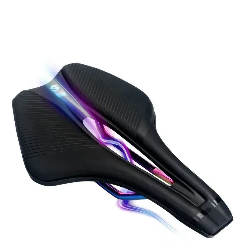 

TOSEEK Bicycle Saddle Ultra-light Racing Saddle Suitable for Mountain Road Bikes Shock-absorbing Comfortable Bicycle Accessories