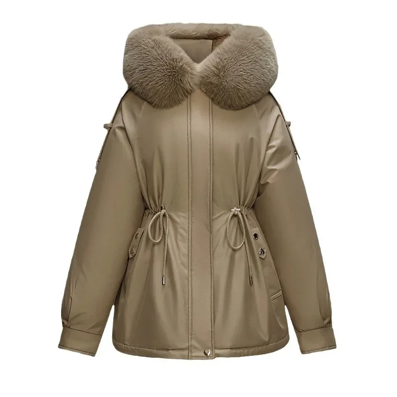 يتغلب Pai على الملابس القطنية الجديدة متوسطة الطول لعام 2025، وسترة قطنية عصرية، ومعطف شتوي سميك من القطن