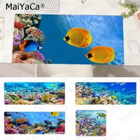 Tropical Fish Ocean Scenery Mousepad Boy Pad Laptop Gaming Mice Mousepad Size for Game Keyboard Pad for Gamer