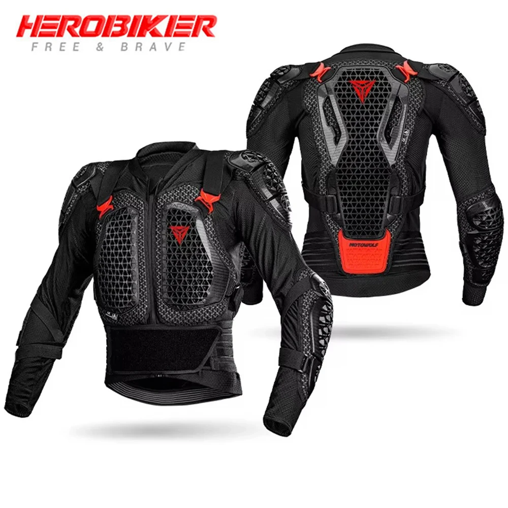 

New Off-road Motorcycle Armor Motorcycle Rider Chest Protection Back And Elbow Protection Equipment Racing Anti Fall Armor