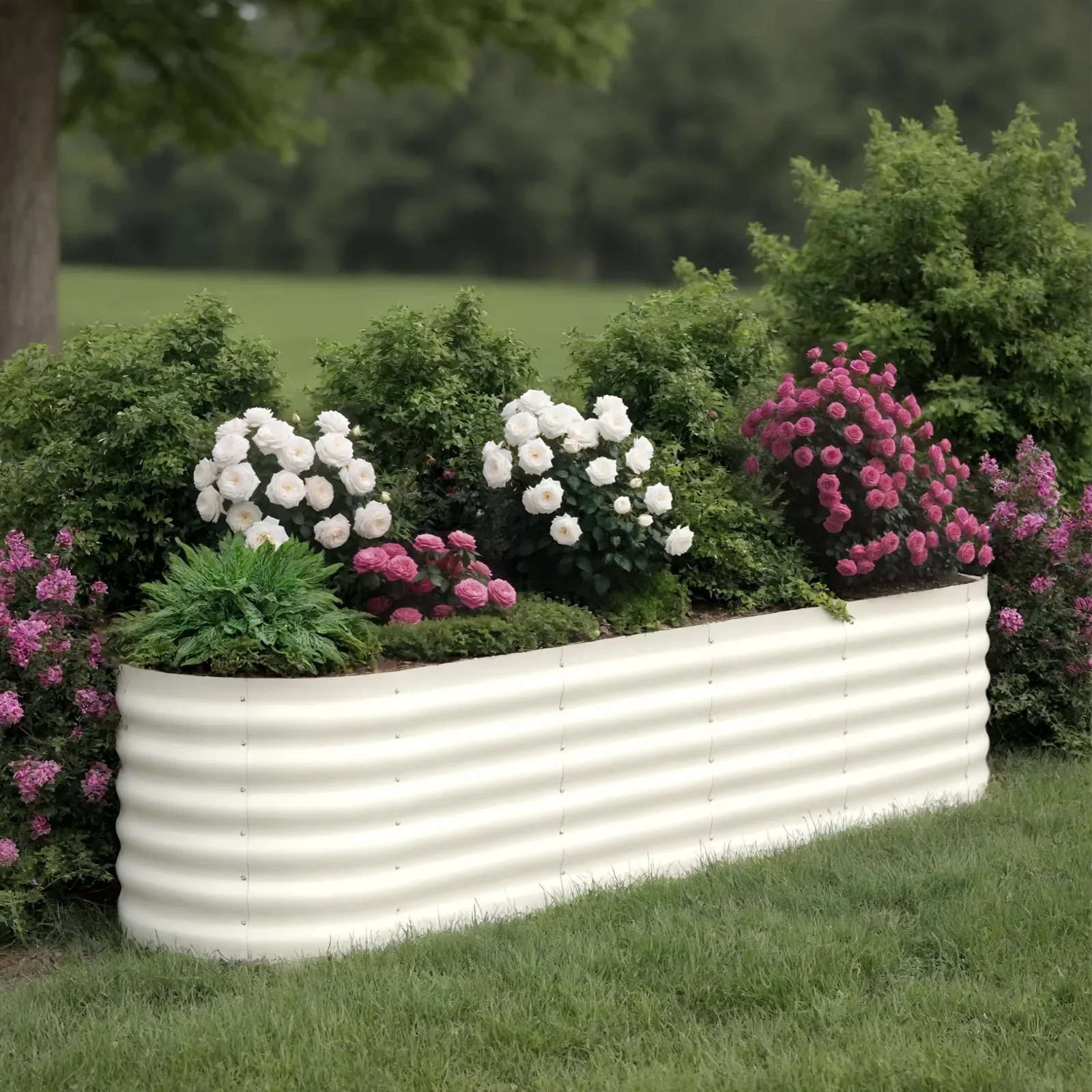 

Galvanized elevated garden bed elevated garden bed