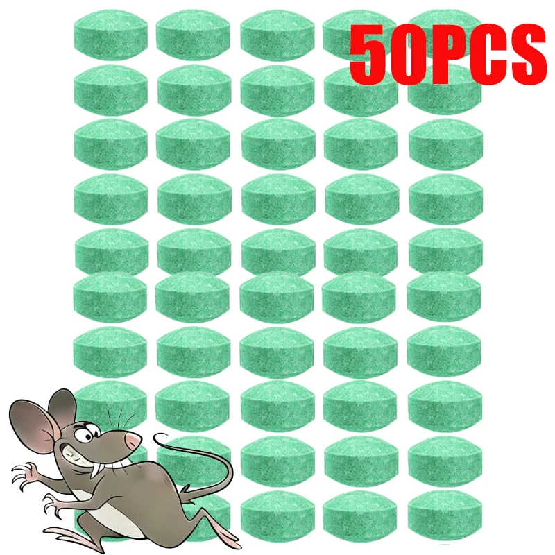Krachtige knaagdierwerende pillen voor binnen en buiten, tegen ratten, muizen, kakkerlakken en insecten, natuurlijke muntkorrels, muizenvallen, bestrijdingsmiddel.