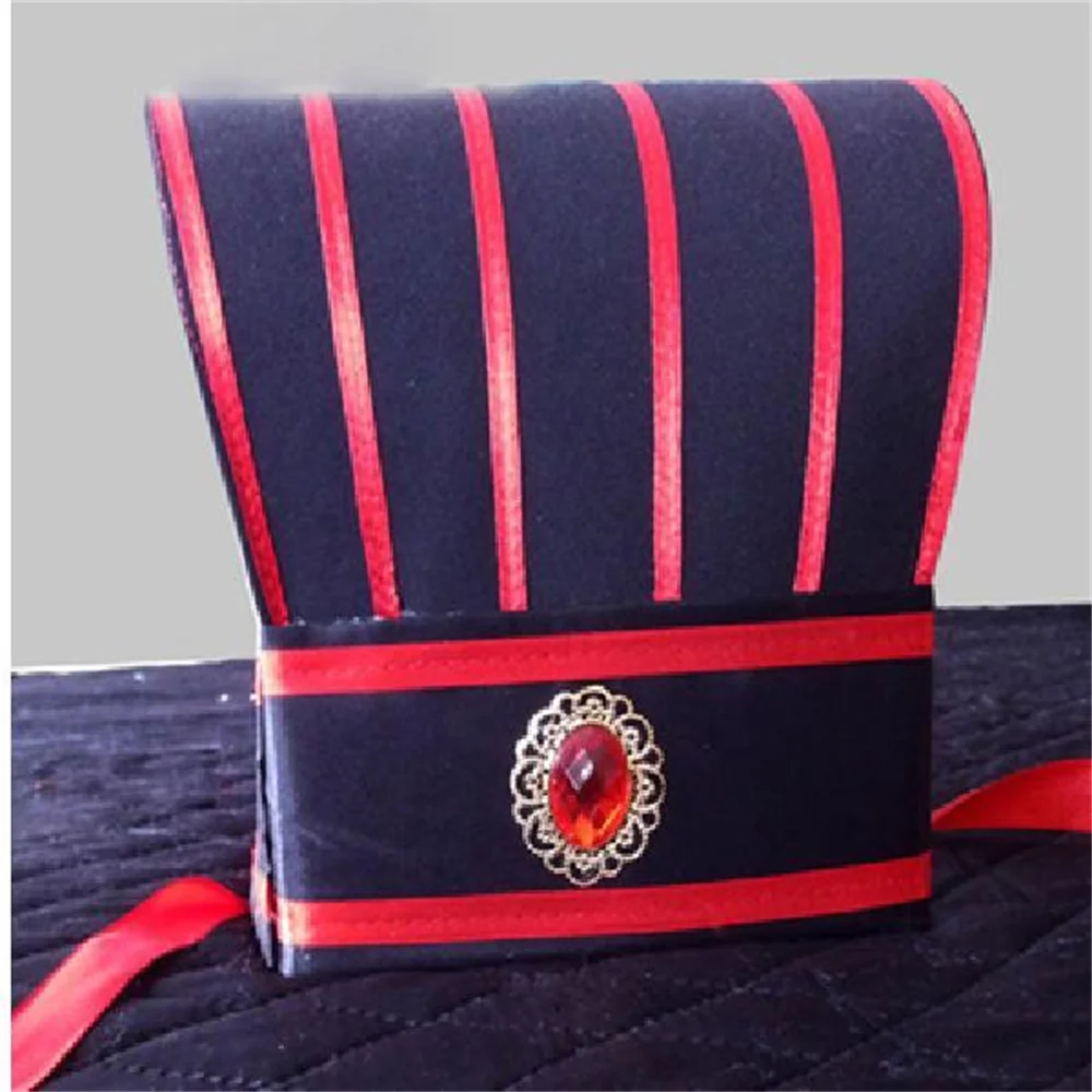 Chinese Ancient Costume Hat Emperor Prime Minister Headdress Hanfu Cos Prop Official Hats Traditional Cap Gift For Men