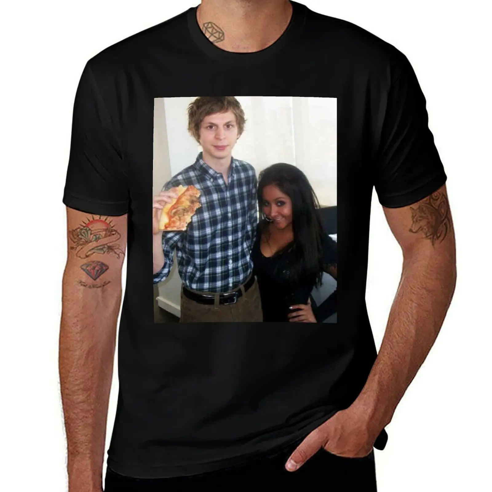 

Cera Michael Snookie and T-Shirt Fashion Casual Short Sleeve T-Shirt