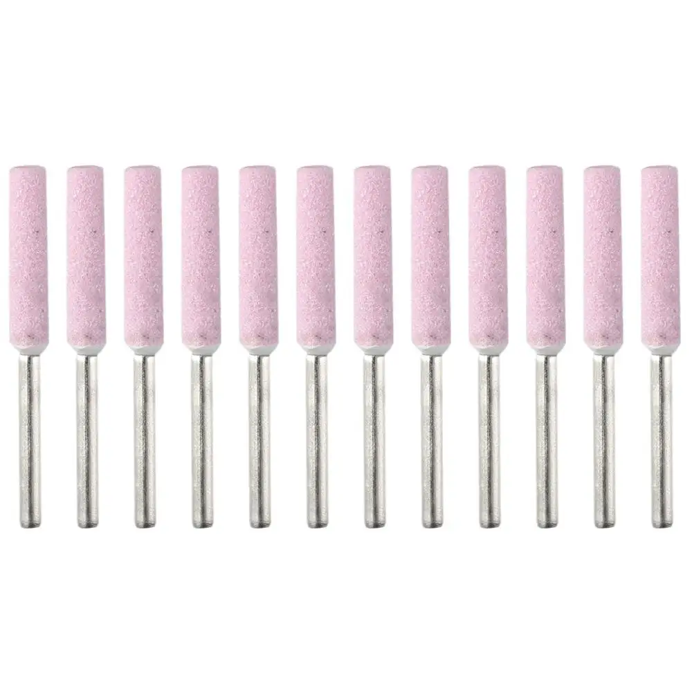 

Алмазные алмазные точильные насадки для бензопилы, хромированная сталь, серебряная цепная шлифовальная головка 3/16 дюйма (4,8 мм), красная