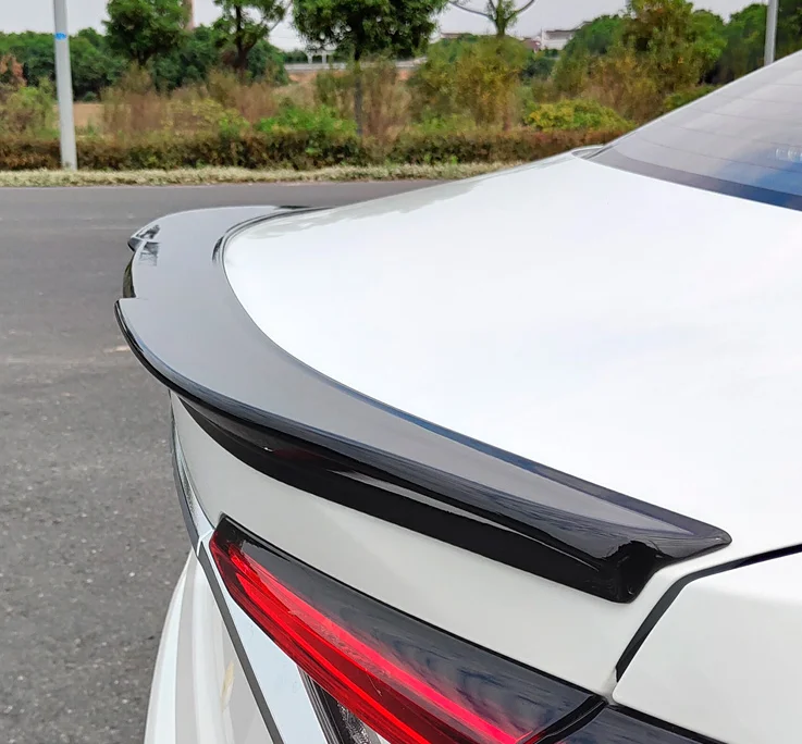 YKSRDNF For Toyota Corolla Car Accessories Spoiler 2019 2020 2021 ABS Material Sedan Auto Trunk Rear Lip Wing Tail FIN Refit