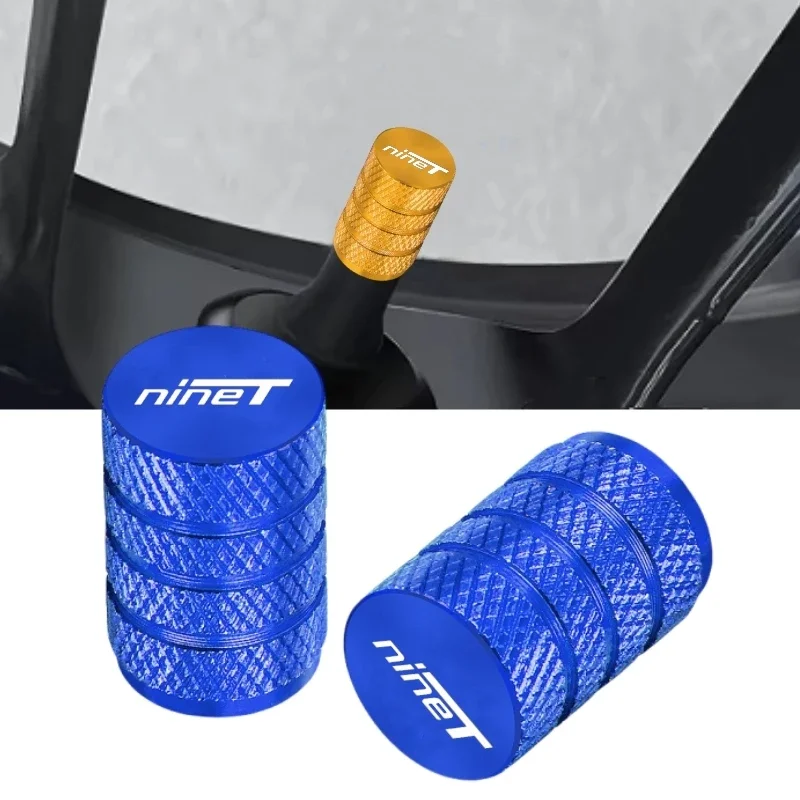 ل NINET دراجة نارية الإطارات صمام منفذ الهواء الجذعية غطاء غطاء التوصيل CNC الألومنيوم اكسسوارات لسيارات BMW R NINET تسعة T 2014-2024 العالمي