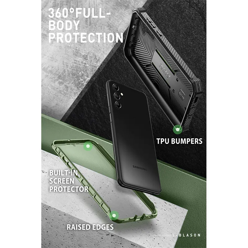 Picture 4: For Samsung Galaxy S23 FE Case (2023 Release) 6.4 inch I-BLASON Armorbox Full-Body Rugged Case with Built-in Screen Protector