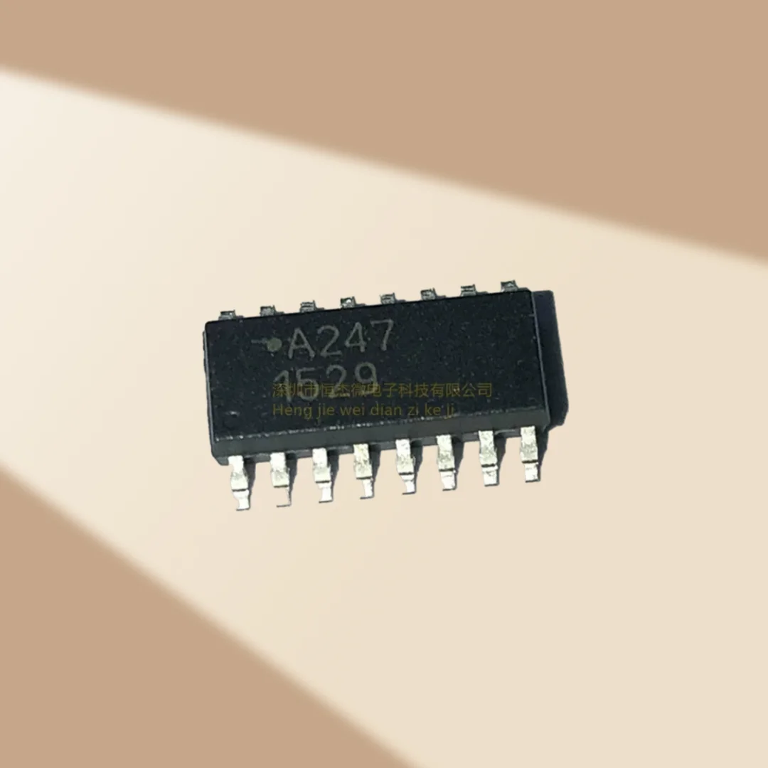10PCS/new original ACPL-247-500E screen printing A247 SOP16 package BCM transistor output optocoupler