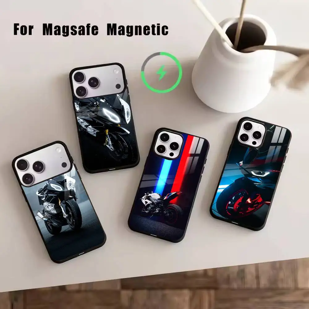 

Cool S-s1000rr motorcycle Phone Case For iPhone17,16,15,14,13,12,11 Plus,Pro Magnetic For Magsafe Wireless Charging