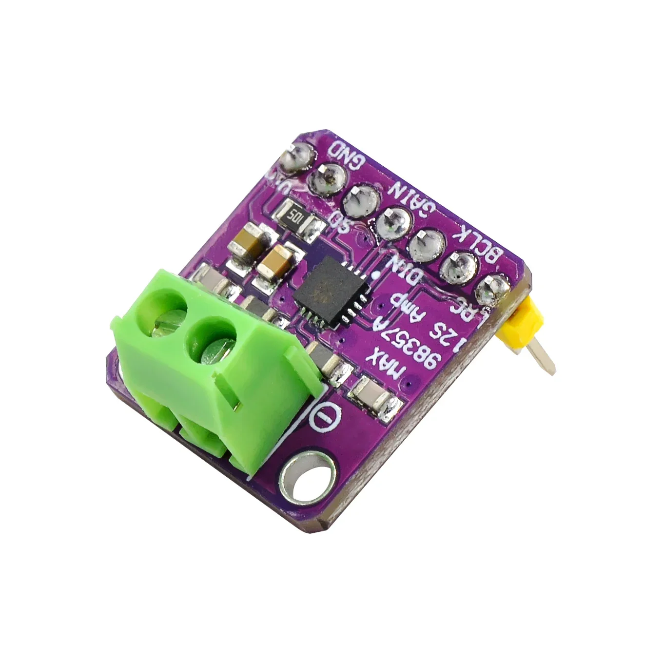 【EENVOUDIGE ROBOT】MAX98357 I2S 3W Klasse D Versterker Breakout Interface DAC Decoder Module Filterloze Audio Board Voor Raspberry Pi