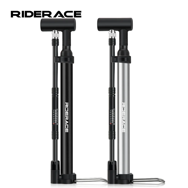 Portable Bike Air Pump 120PSI Aluminum Alloy Lightweight Hand Air Pump MTB Mountain Road Bicycle Floor Pump Cycling Accessories