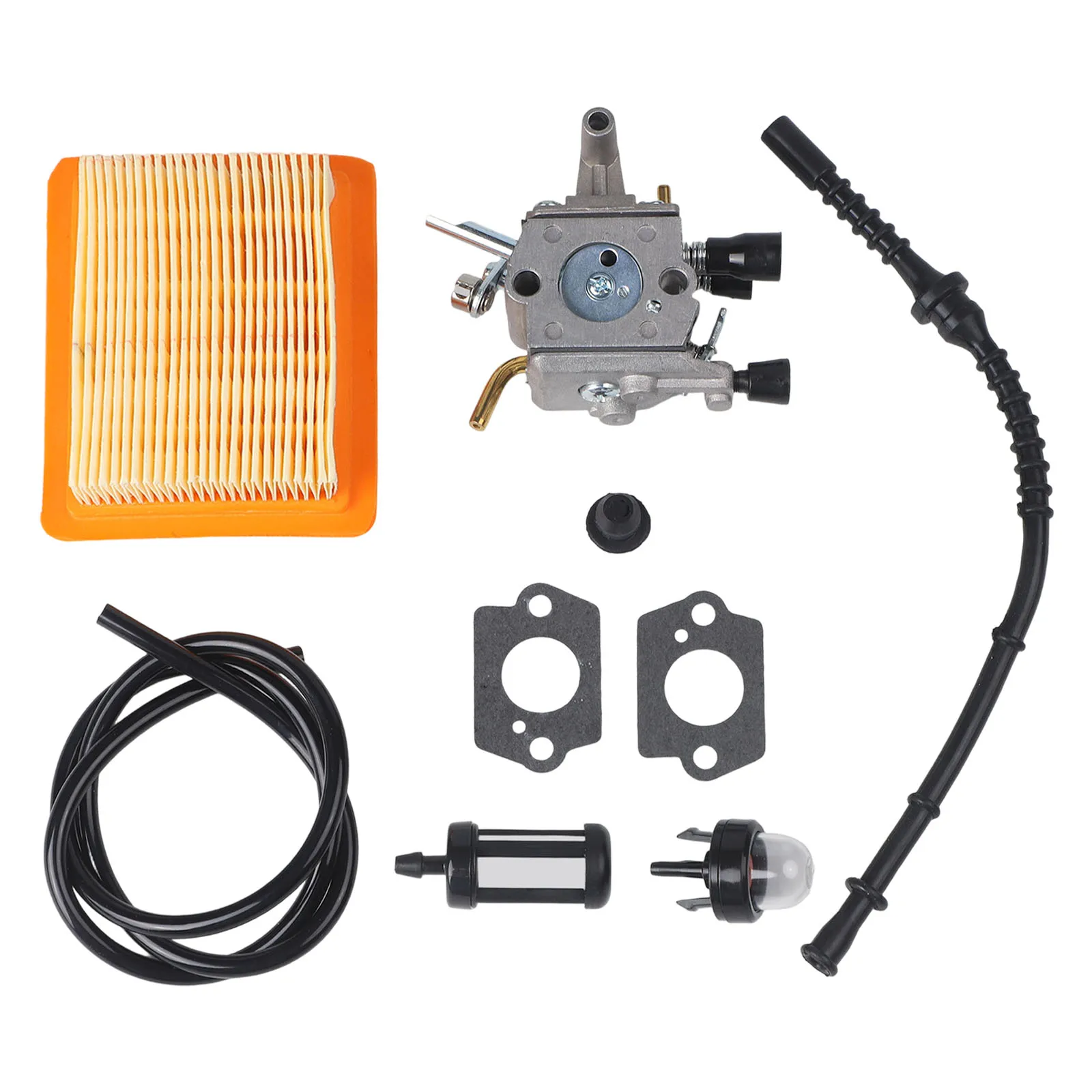 Complete Carburetor Kit for FS120 For FS200 For FS250 For FS300 For FS350 Brush Cutters with 10 Replacement Parts