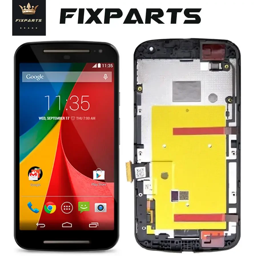 Test Well For Motorola Moto G3 LCD Display Touch Screen Digitizer Assembly For Moto G2 LCD G1 Screen With Frame