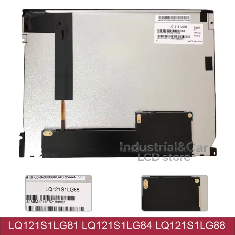 

Оригинальный ЖК-дисплей LQ121S1LG88 12.1 дюйма, панель LQ121S1LG84 LQ121S1LG81 M121GNS3 M121MNS1 M121GNX2, экран 800*600