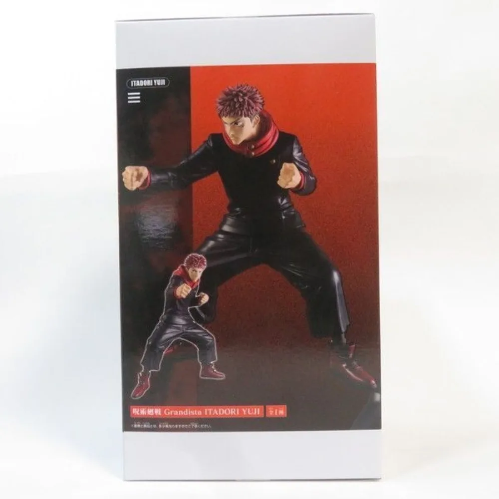 متوفر في المخزون بانداي الأصلي حقيقية بانبريستو أنيمي Jujutsu Kaisen Grandista Itadori Yuji 22 سنتيمتر مجموعات نموذج أرقام لعبة هدية