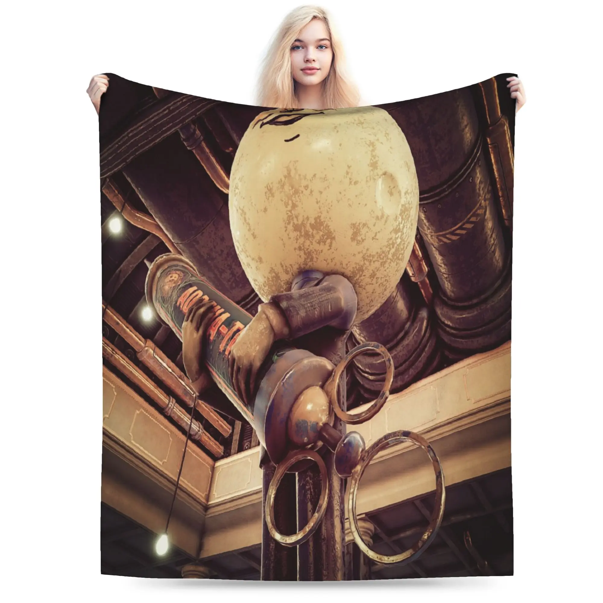 The Outer Worlds 2 gift for game fans  Blanket Soft Flannel Comfortable Gifts  Throw Blanket Bedding Throws
