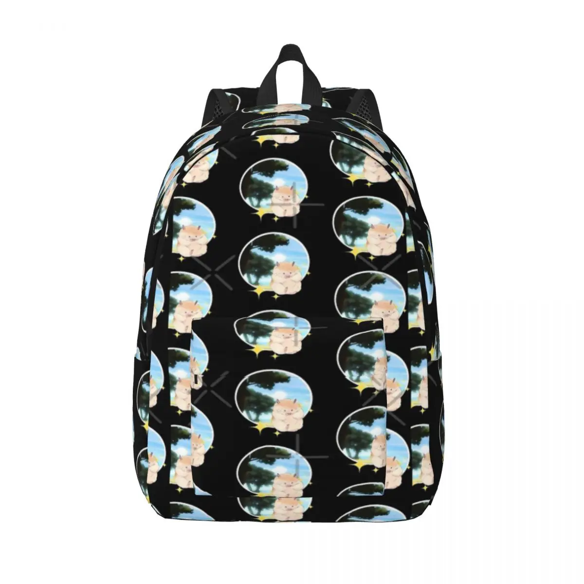 

90-е годы в стиле ретро, аниме-хомяк, простой и стильный рюкзак, холщовый рюкзак, рюкзаки для женщин