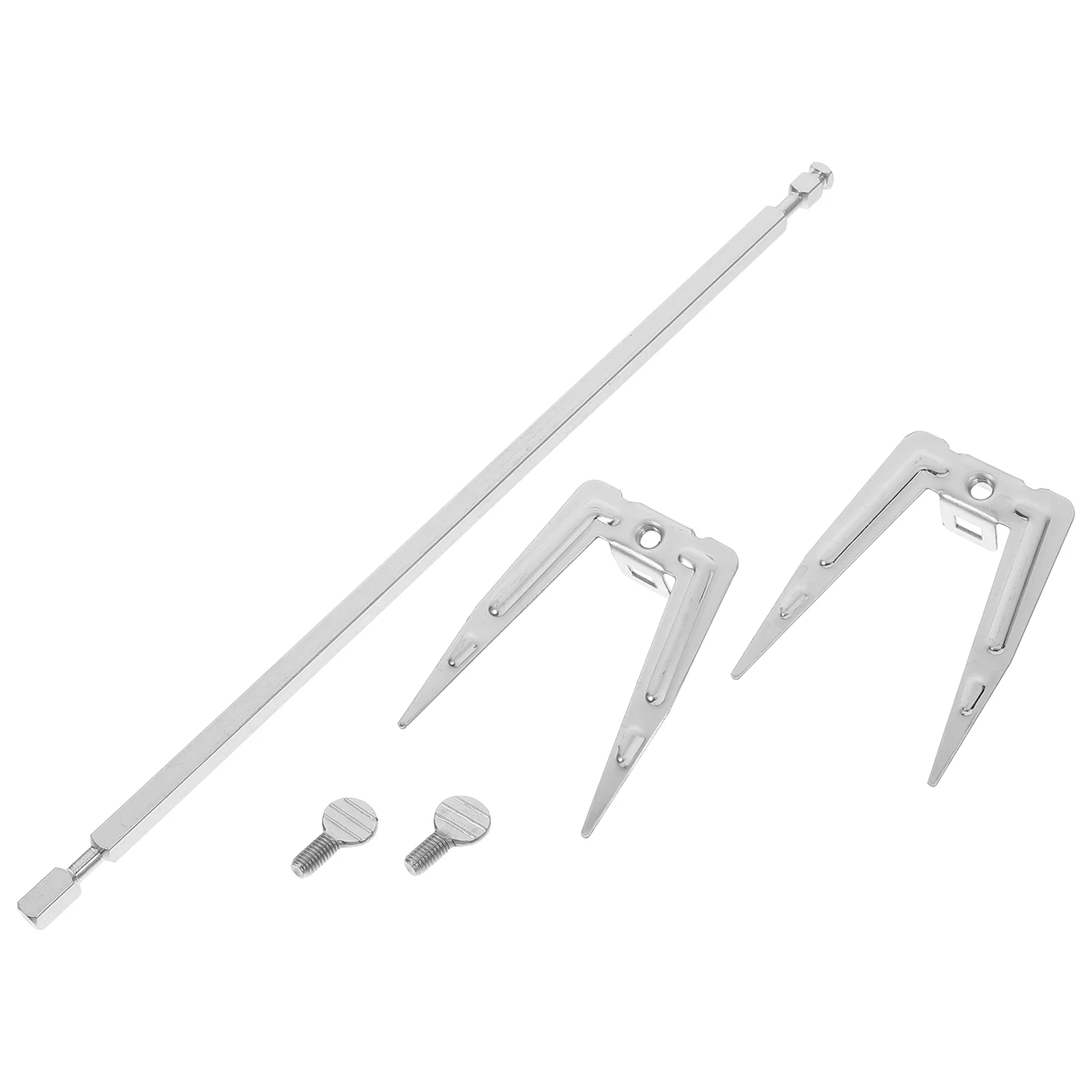 المشواة يبصقون البروبان شواء الدورية سيخ الفولاذ المقاوم للصدأ الهواء المقلاة شوكة الدجاج المشوي الأسماك اللحوم المشوية #3