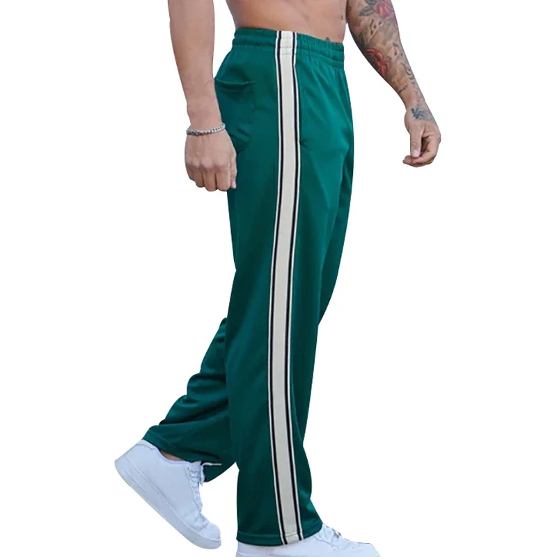 2024 New Men's Fashion Sweatpants Spring and Autumn Thin Sports Pants Casual Jogging Fitness Pants Trousers