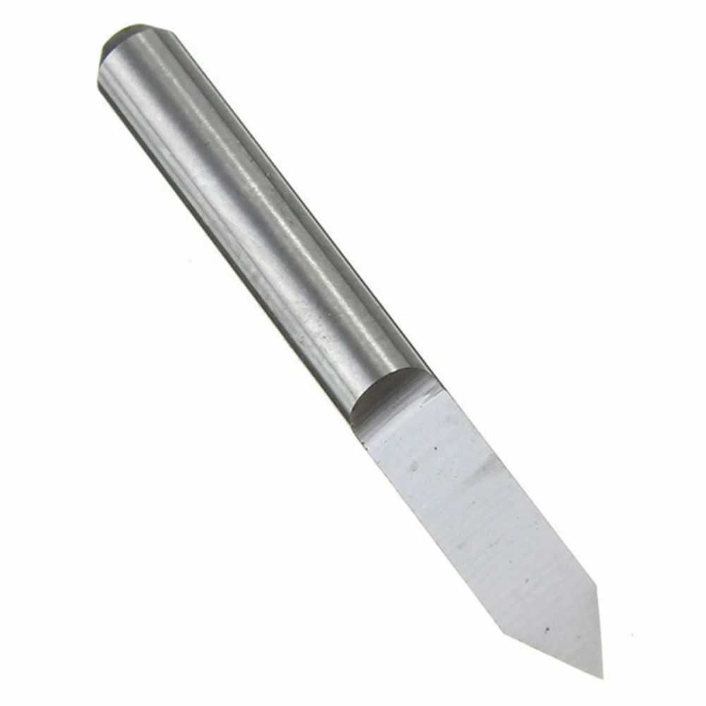 10PCS Solid Carbide Engraving Bits CNC Router Tool V Shape 01mm 60 Degree Angle for Efficient Cutting of Copper and Acrylic