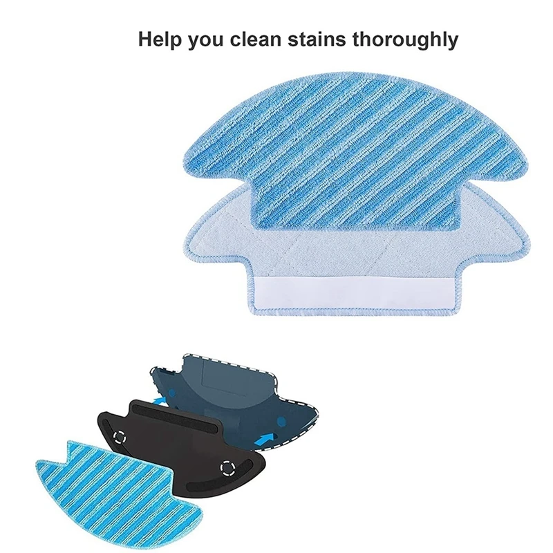 Piezas de Repuesto de 14 piezas, accesorios compatibles con Lefant M210, M210S, M210B, M213, filtro de fregona lateral, borde y cepillo