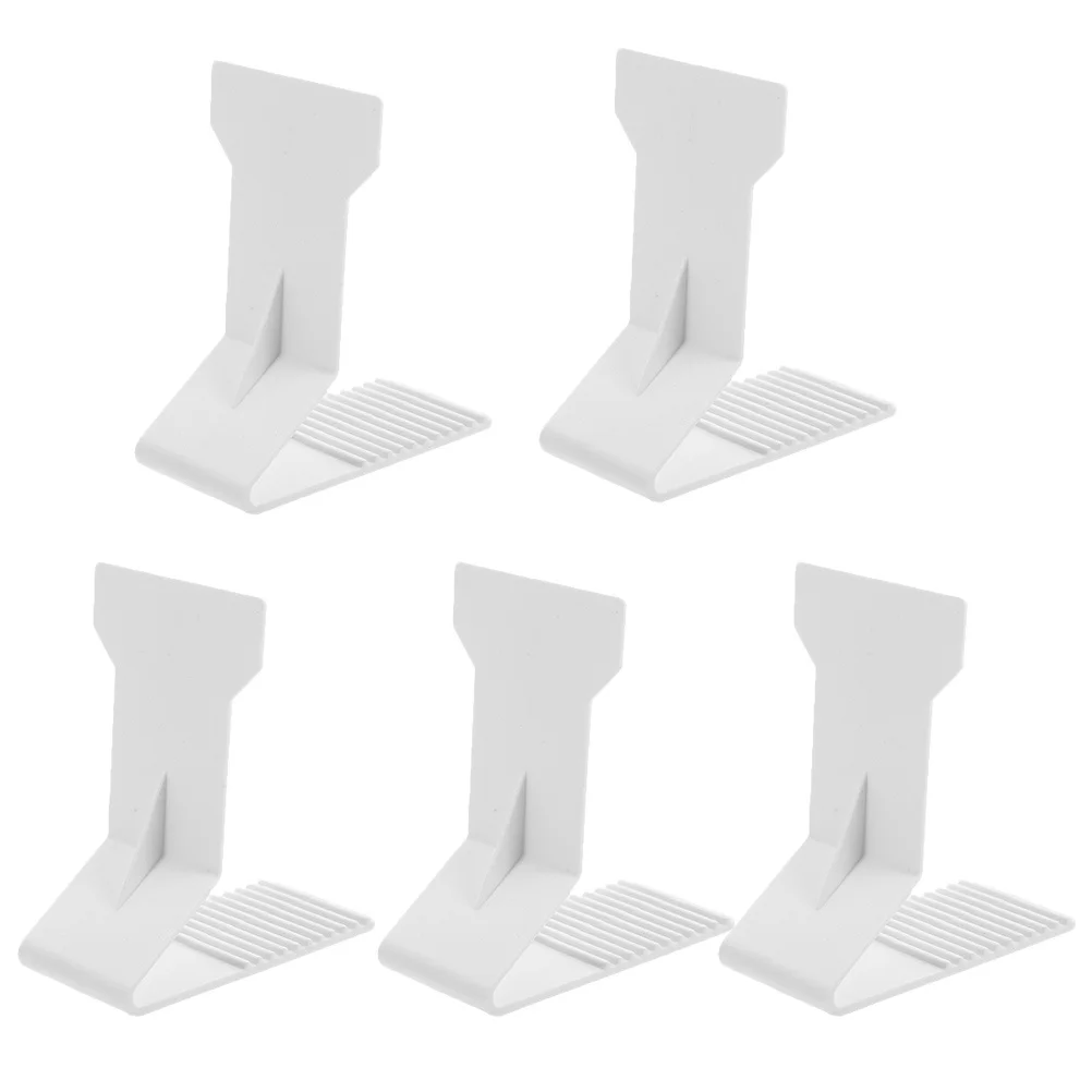 5Pcs Easy Install Magnetic Shelf Bracket Anti- for Retail Display Racks and Organizers Postcard Display Stand