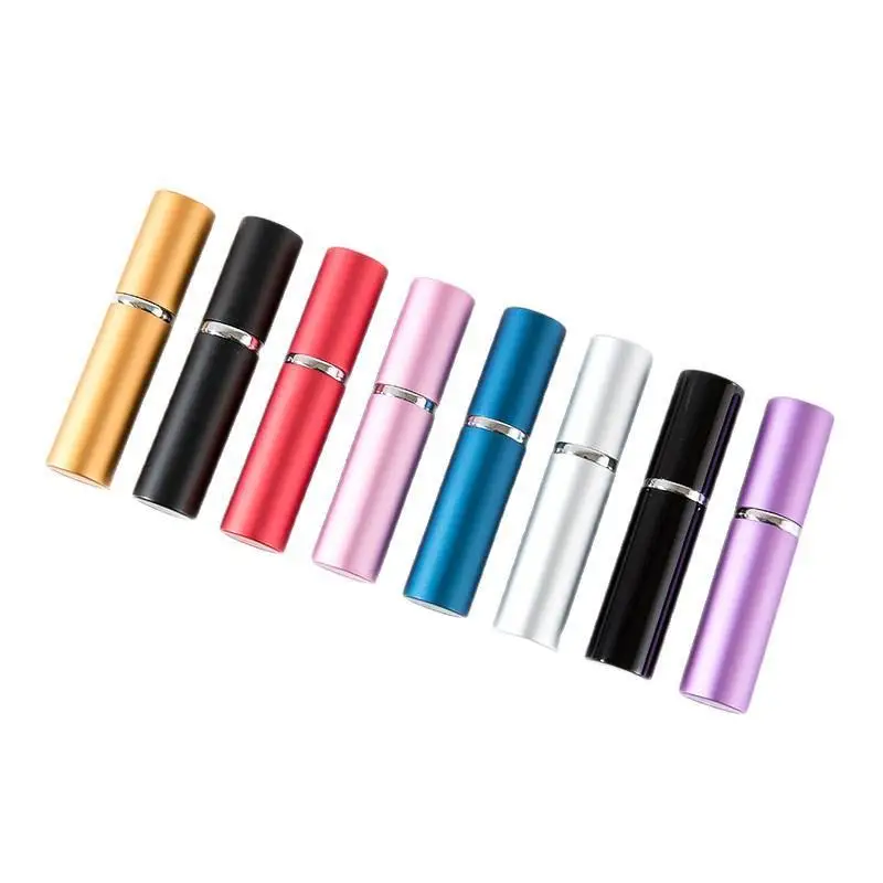 Nachfüllbarer 5ML Aluminium-Parfümzerstäuber, auslaufsicheres Design, mehrere Farboptionen für Reisen, tägliche Ausflüge, Geschäftsreisen. – Detail 5