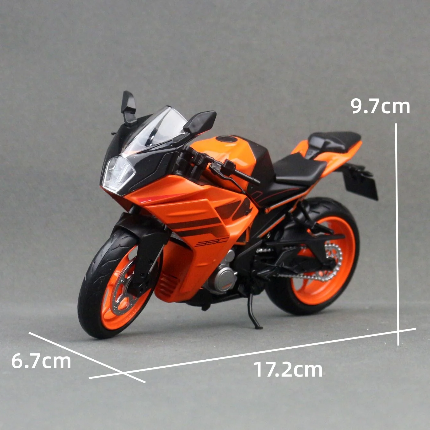 1:12 KTM RC390 Racing Toy Motorcycle RMZ City Diecast Model 1:12 Sport Racing Miniature Collection Gift For Kid Children