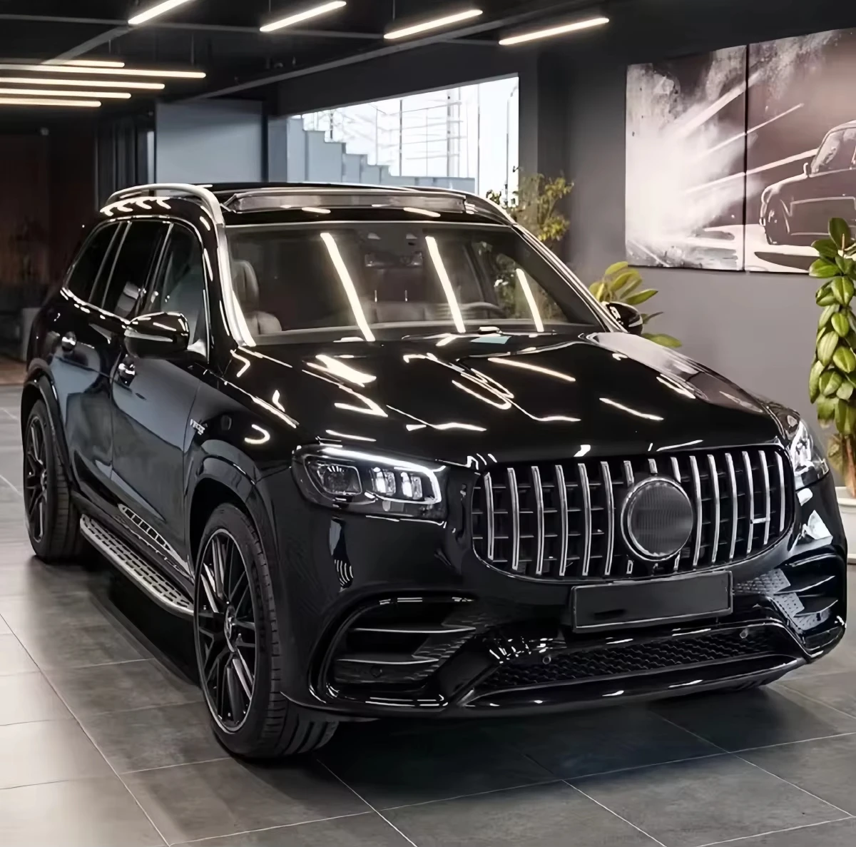 BS Factory Direct Car Body Kit for 2019-2022  GLS Class X167 Upgrade to 63 AMG Full Bodykit Front Rear Body Kits