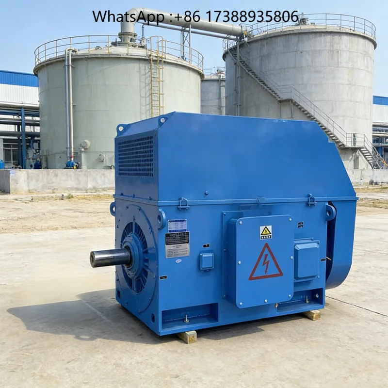 High Efficiency Electric Motor Ac High Voltage 6000v  Motor Three Phase Ac Induction Electric Motors