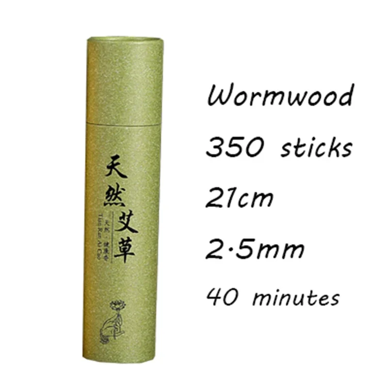 200g Big Tube 350pcs Stick Incenses Mosquito Repellent Bulk Sale Wormwood Sandalwood Incense Sticks for Living Room Buddhist