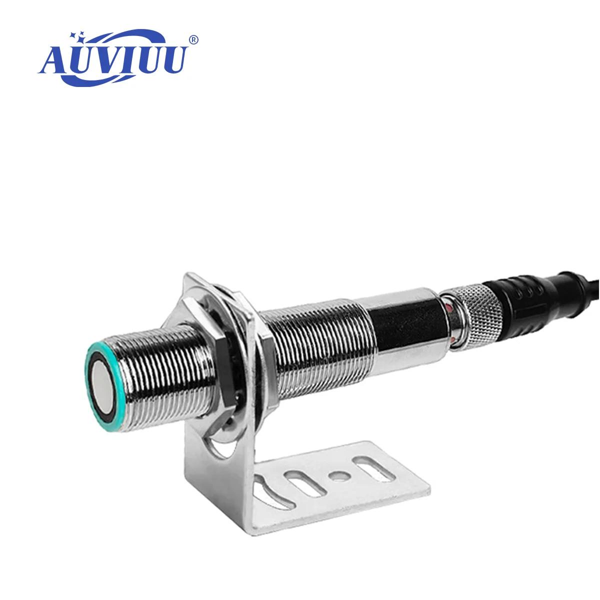 SNE plug‑in version M12 4‑pin Ultrasonic Sensor NPN PNP Analog 4-20mA 0-10V RS-485 High Precision High Frequency