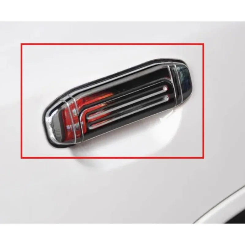 Outside Pull Handle Button Exterior Door Handle Puller Gripper for Mitsubishi Pajero for Leopaard V31 V33 Black Silver