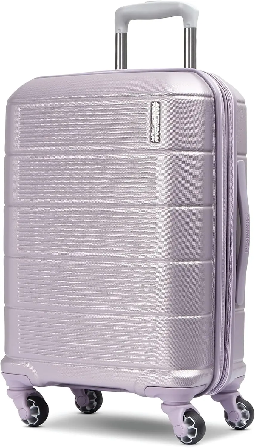 

Expandable Hardside Carry-On Luggage with Spinner Wheels, Purple Color, Perfect for Short Trips