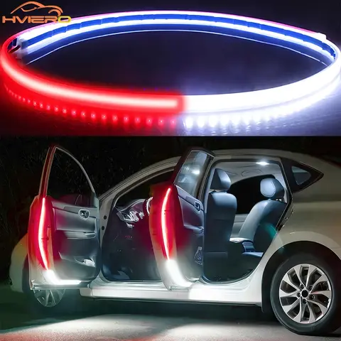 車のドア開口部警告フラッシュ Led ウェルカムライト駐車安全自動ストロボ信号ランプ防水自動装飾アンビエント電球