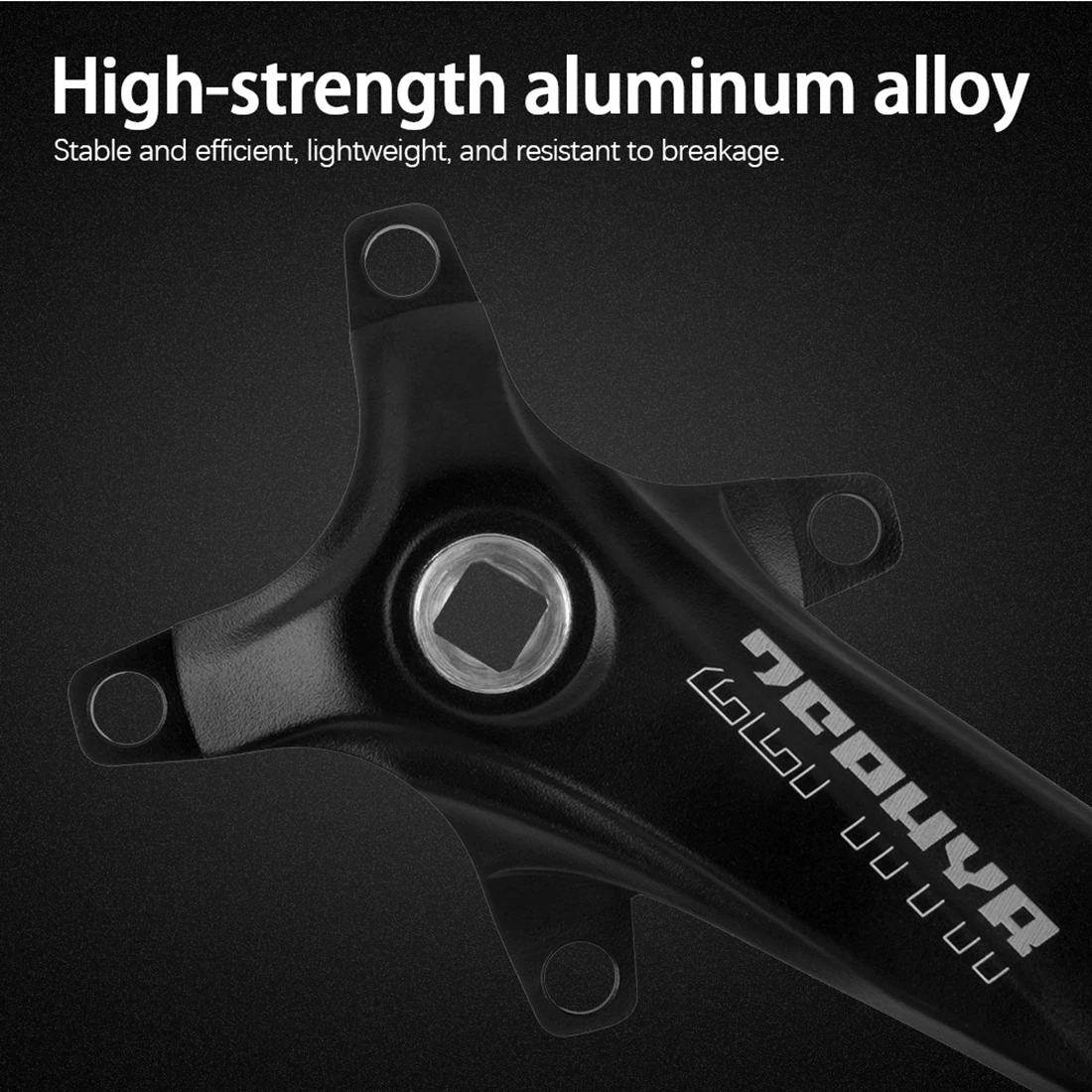 Prowheel Square Hole MTB Kurbel 170 175mm Mountainbike Kurbelarm 104BCD Kettenblatt 8 9 10 11 12 Gang Fahrradteile – Detail 8