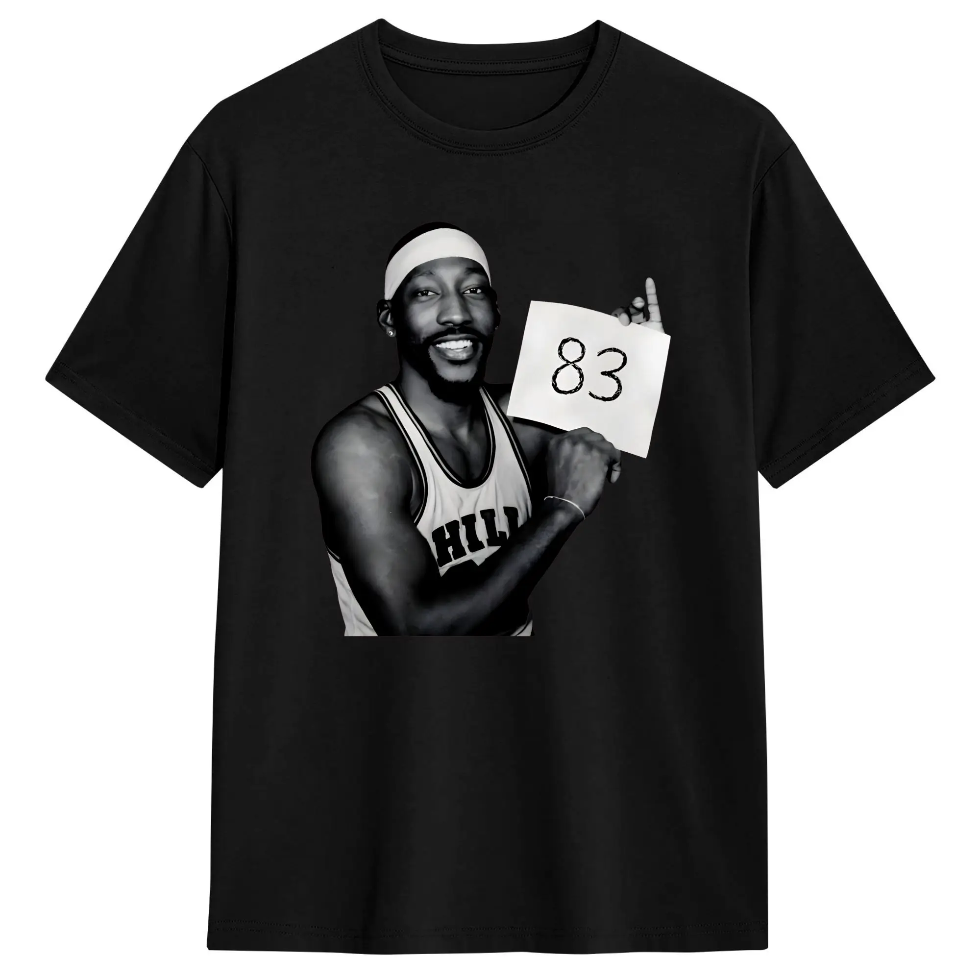 

Novelty Bam Adebayo 83 T-Shirts Men Crew Neck Cotton T Shirts Short Sleeve Tee Shirt Printed Tops