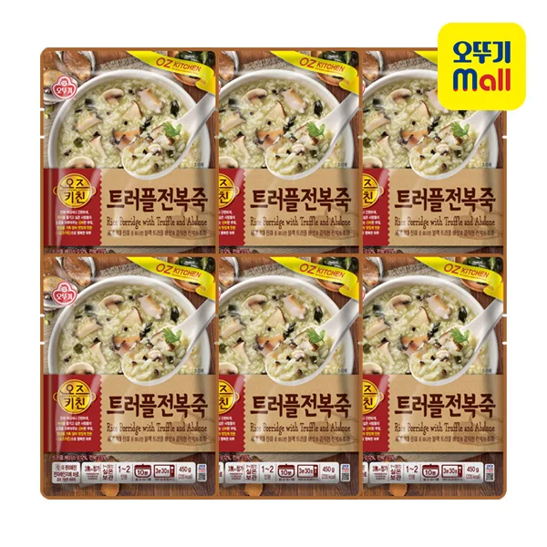 OTOKI Oz Kitchen Truffle Abalone Porridge 450g X 6ea