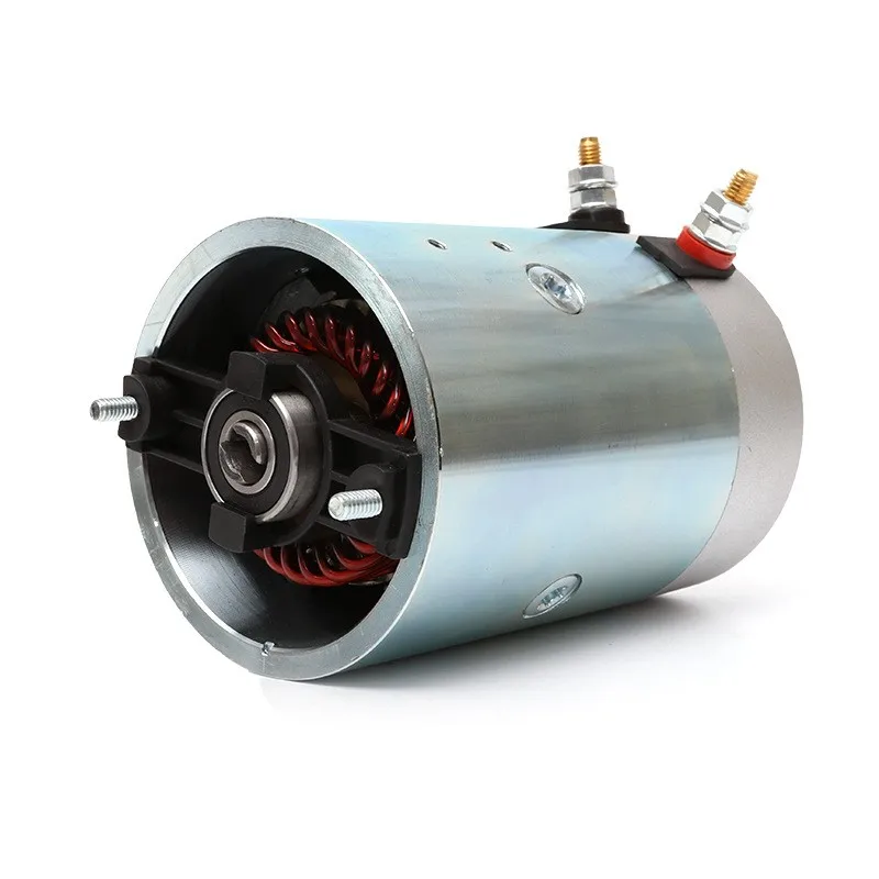 Hydraulic Oil Pump Motor 24V 2.5KW IP54 Brushed Motor 2600r/min CW Rotation | Power Unit Motor for Hydraulic Systems