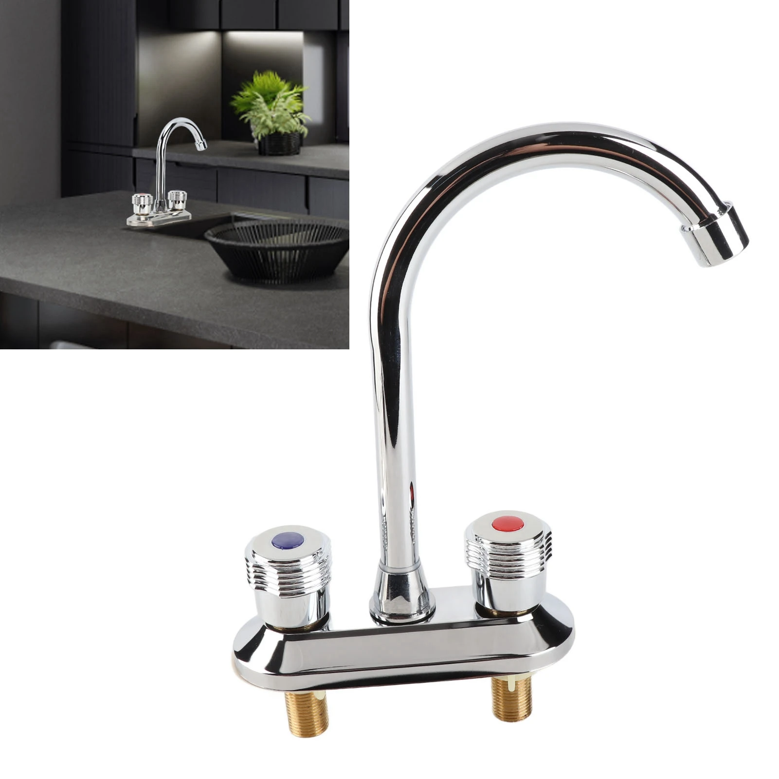 

Смеситель для ванной комнаты с двумя ручками, экономия воды, центральная установка горячей воды, смеситель для ванной комнаты для кухни, раковина с двумя ручками, смеситель для раковины