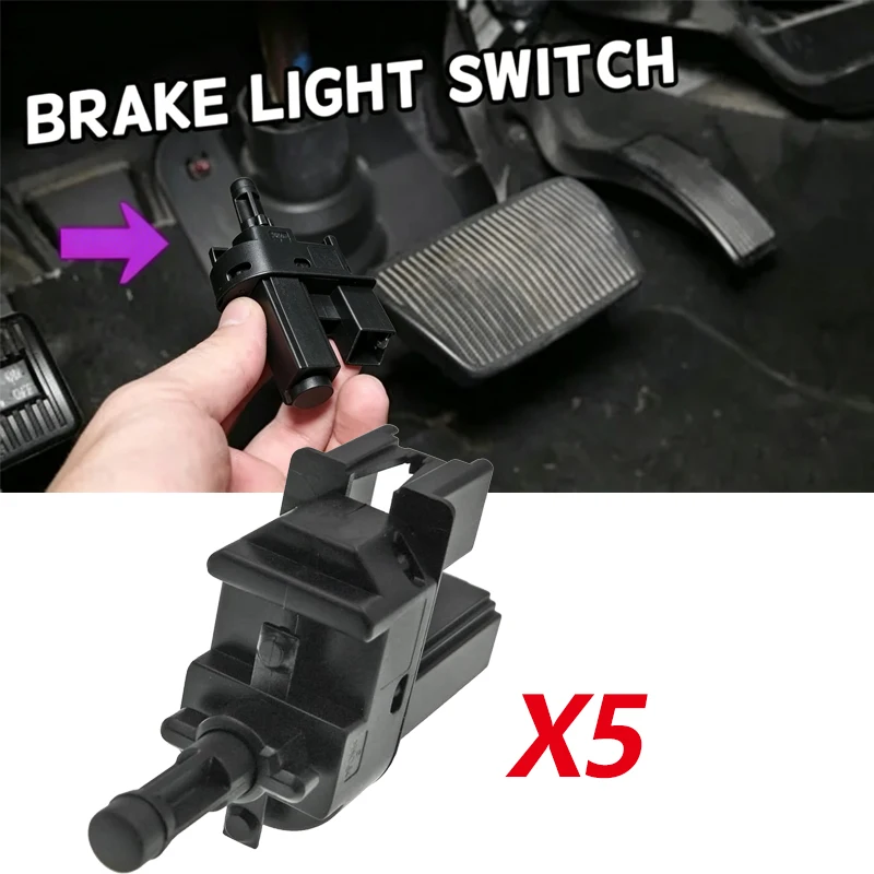 5pcs/lot Stop Lamp Brake Light Switch for Ford Volvo Land Rover Mustang Ecosport Focus OEM 1343269 LR000369 1230986